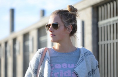 Grey Sweater Style