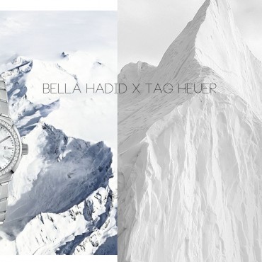 BELLA HADID TAG HEUER