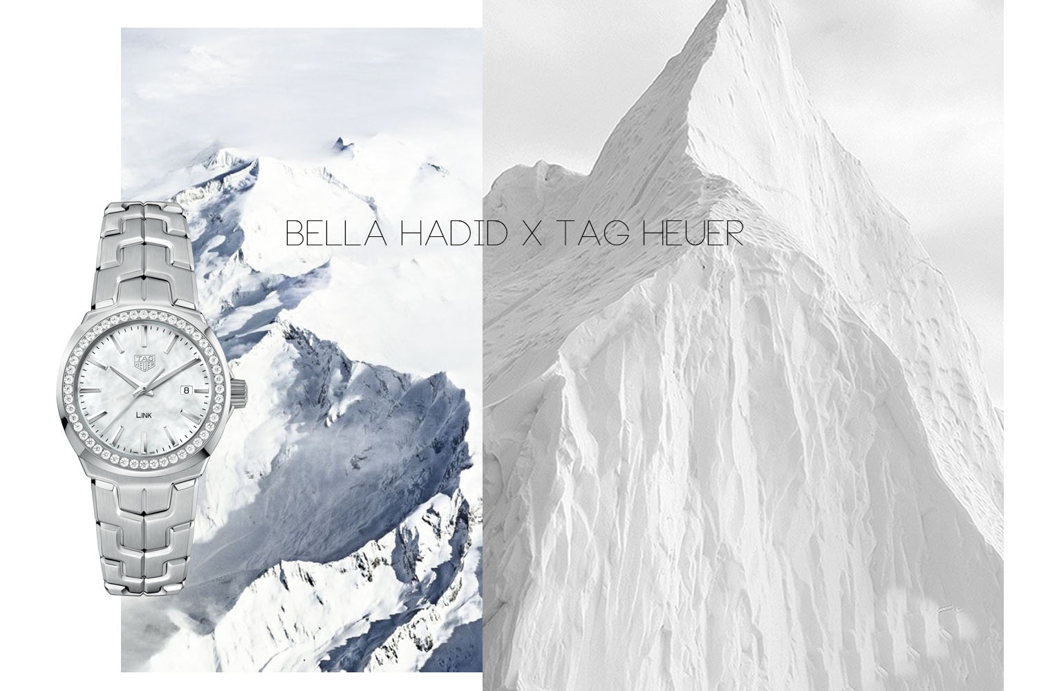 BELLA HADID TAG HEUER